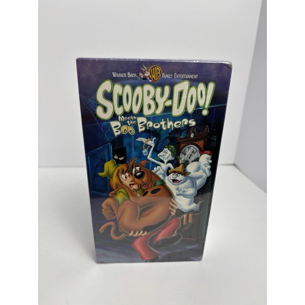 Scooby-Doo Meets The Boo Brothers VHS 2000 Factory Sealed Warner Bros Halloween